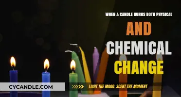 Candle Burning: Unveiling the Dual Physical and Chemical Transformation