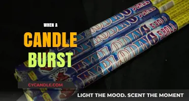 Candle's Unfortunate Burst: A Cautionary Tale