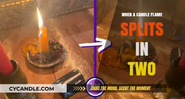 The Mystery of Split Candle Flames
