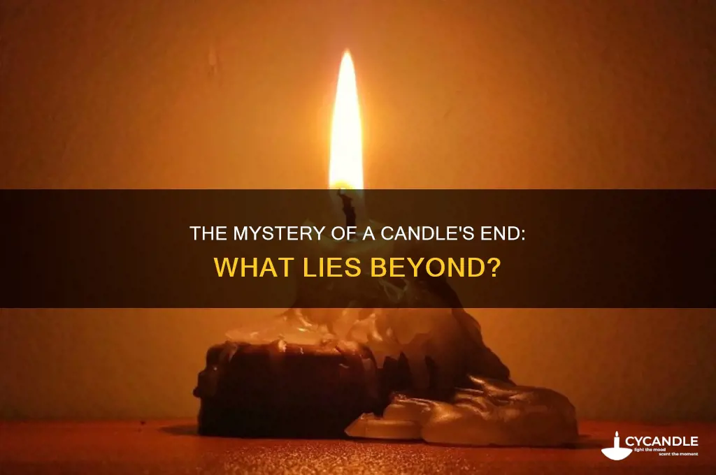 when a candle is done