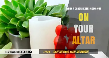 Why Your Altar Candle Keeps Extinguishing