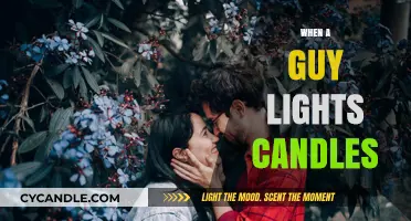 Candlelit Moments: Unveiling the Meaning Behind a Guy's Romantic Gesture