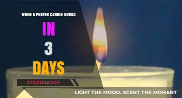 Rapidly Burning Prayer Candles: Unveiling the 3-Day Spiritual Significance