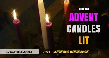 When Are Advent Candles Lit: A Guide to Timing and Tradition