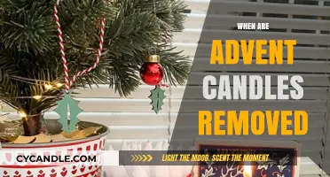 When to Remove Advent Candles: A Seasonal Guide