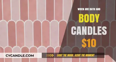Best Time to Buy: Bath and Body Candles for $10