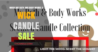 When to Catch Bath & Body Works 3-Wick Candle Sales