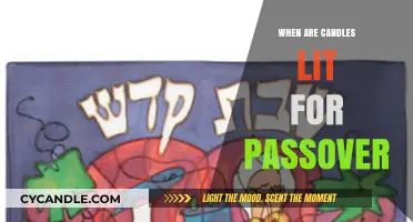 Candle Lighting Customs for Passover