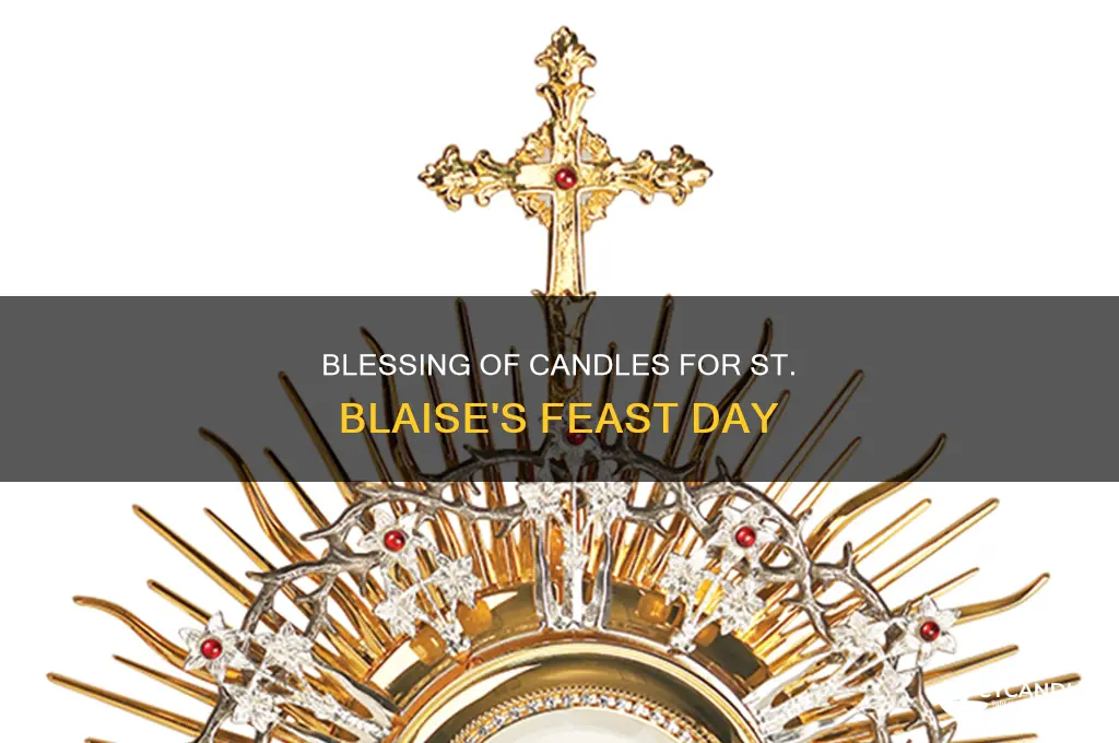 when are the candles for st blaise blessed