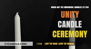 Unity Candle Ceremony: When to Light Individual Candles
