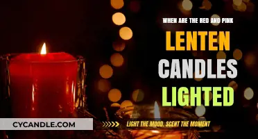 Lighting Red and Pink Lenten Candles: A Guide to Their Significance