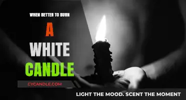 When to Burn a White Candle: Best Times and Purposes