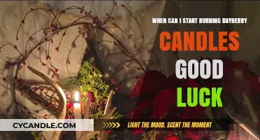 When to Burn Bayberry Candles for Good Luck: A Guide