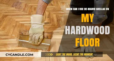 When to Use De-Waxed Shellac on Hardwood Floors: A Guide