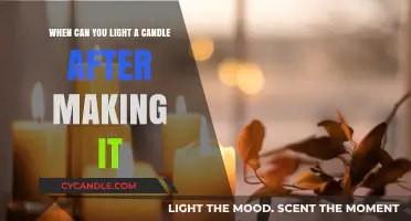 Perfect Timing: When to Light Your Homemade Candle Safely