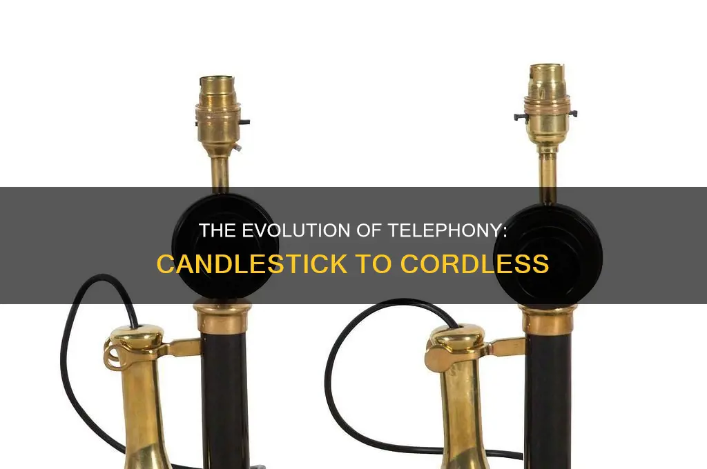 when candle stick telephones obsolete