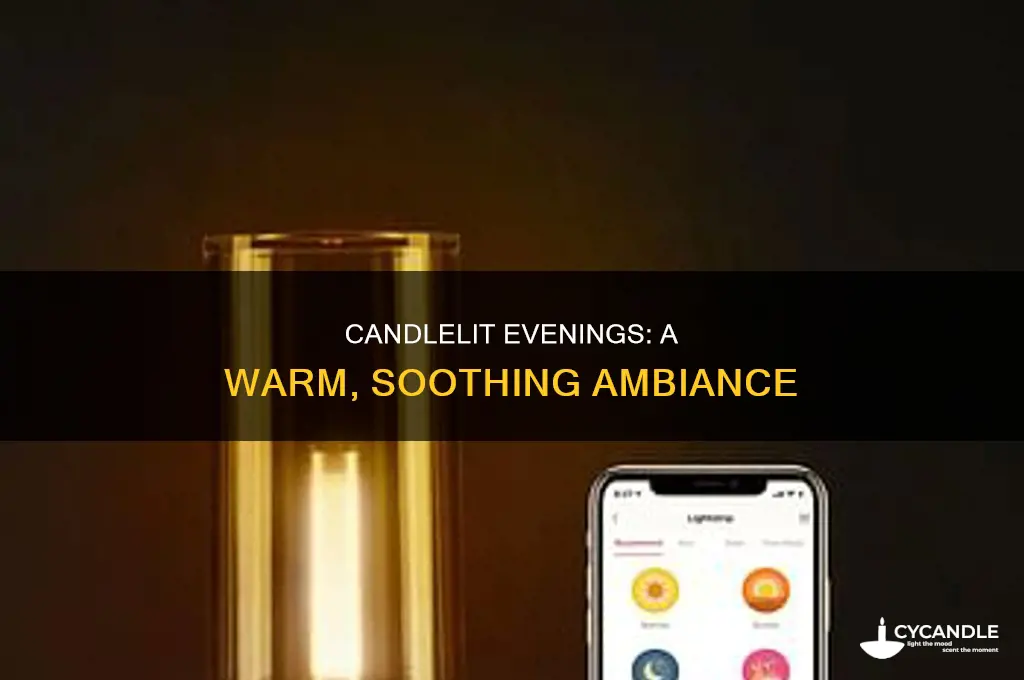 when candles lit