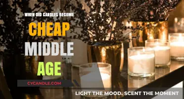Candles: From Luxury to Middle Age Affordability