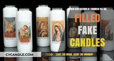 The Catholic Church Embraces Oil-Filled Candles