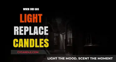 The Shift from Candles to Gas Lighting: A Historical Transition