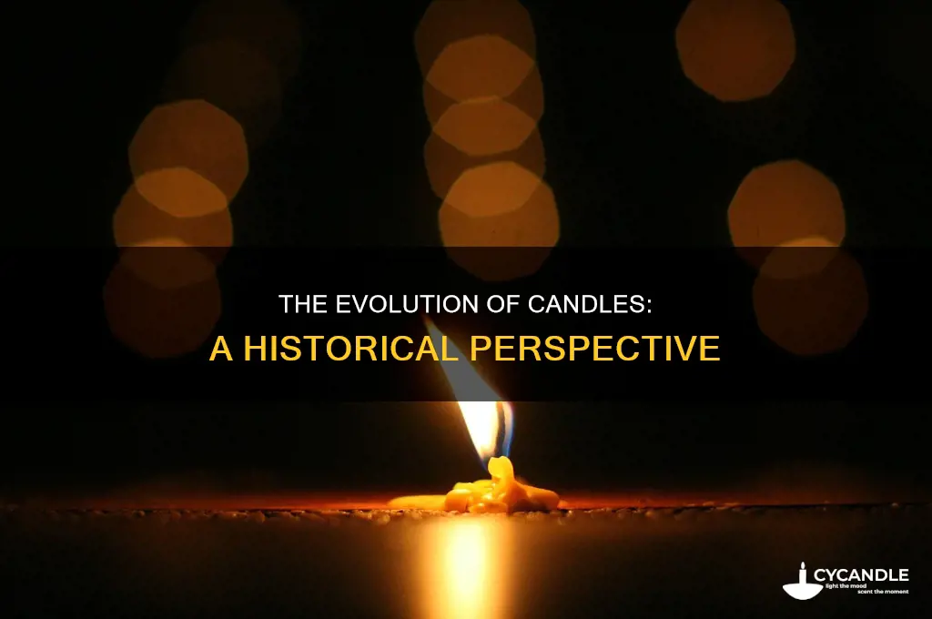 when did man invent the candle