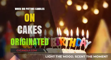 The Ancient Tradition of Birthday Cake Candles: A Historical Origin
