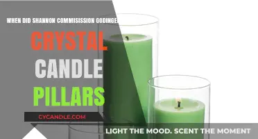 Shannon's Crystal Candle Pillar Commission for Godinger