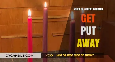 When to Store Advent Candles After the Holiday Season