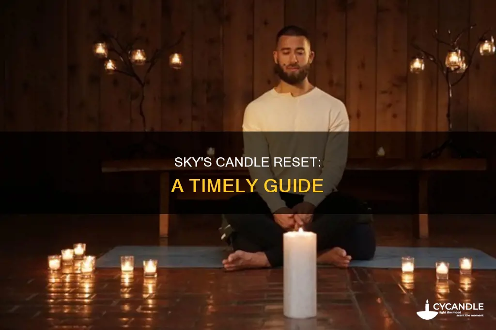 when do candles reset in sky