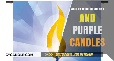 Candle Colors and Catholic Liturgies: When to Light Pink and Purple