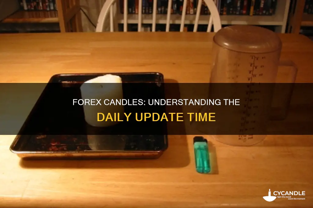 when do daily forex candles update