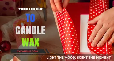Perfect Timing: Adding Color to Candle Wax for Vibrant Results