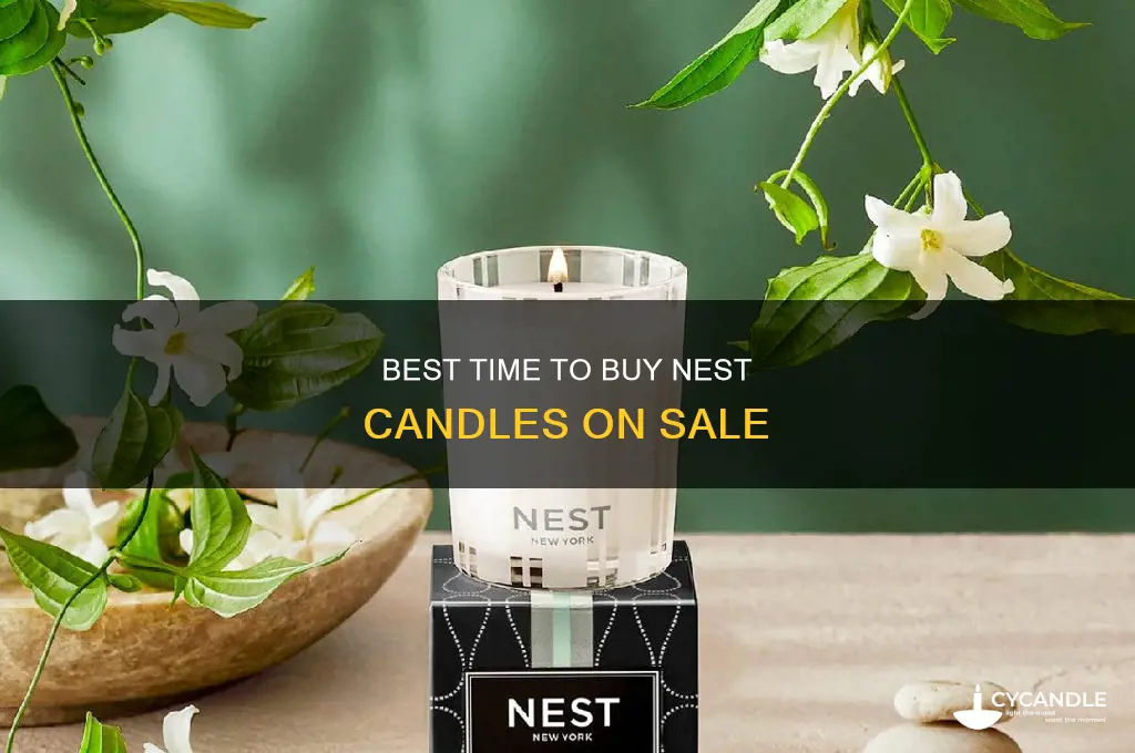 when do nest candles go on sale