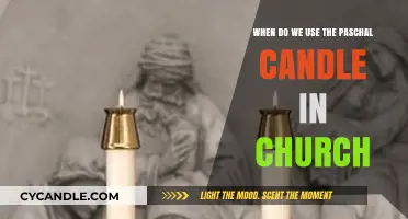 The Paschal Candle's Role in Church Liturgical Celebrations Explained