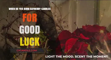 Burn Bayberry Candles for Good Luck: Timing and Traditions