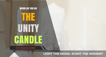 When to Light the Unity Candle in Your Wedding Ceremony