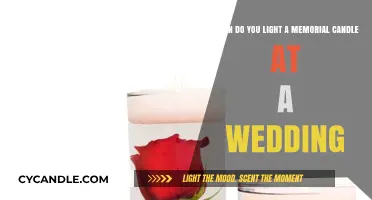 Honoring Loved Ones: When to Light a Memorial Candle at Your Wedding