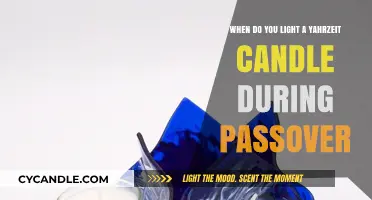 Lighting Yahrzeit Candles During Passover: Timing and Traditions Explained