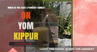 Yahrzeit Candle Lighting on Yom Kippur: Timing and Traditions Explained
