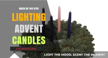 When Do You Stop Lighting Advent Candles: A Seasonal Guide
