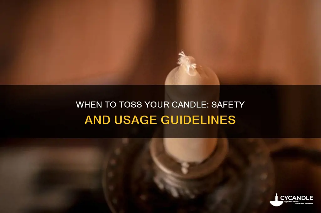 when do you throw away a candle