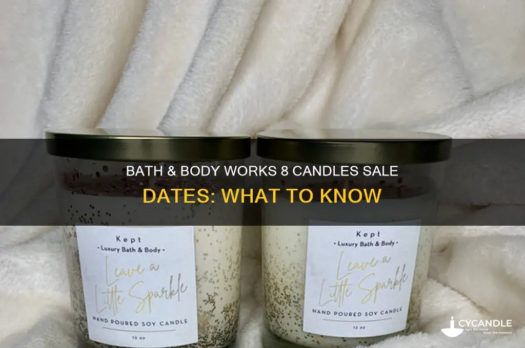 when does bath and body do 8 candles