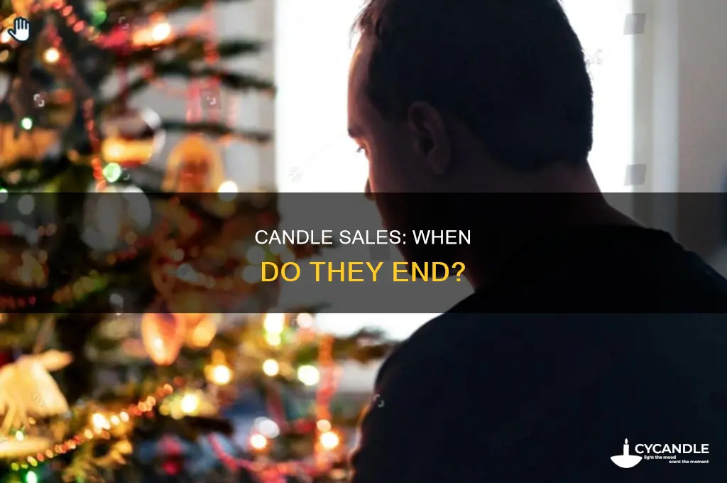when does candle sale end