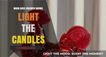 Cracker Barrel's Candle Lighting Tradition: When Does It Begin?