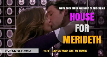 The Romantic Gesture: Derek's Candle House for Meredith