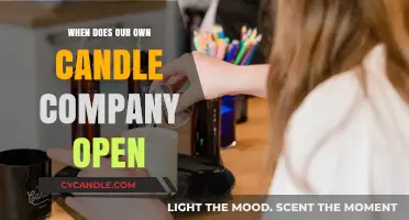 Our Own Candle Company: Opening Soon