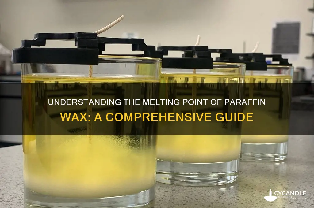 when does paraffin wax melt