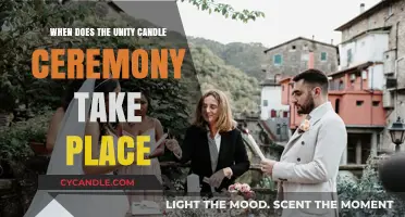 Unity Candle Ceremony: When to Light the Flame