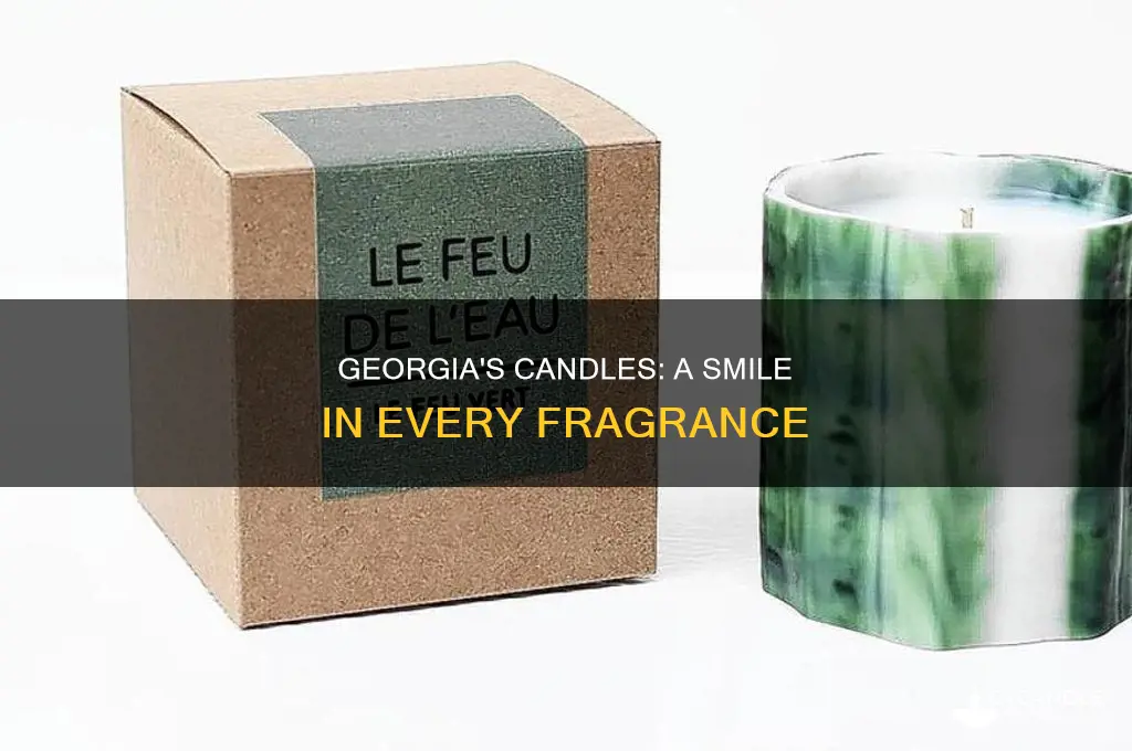 when georgia smiled candles