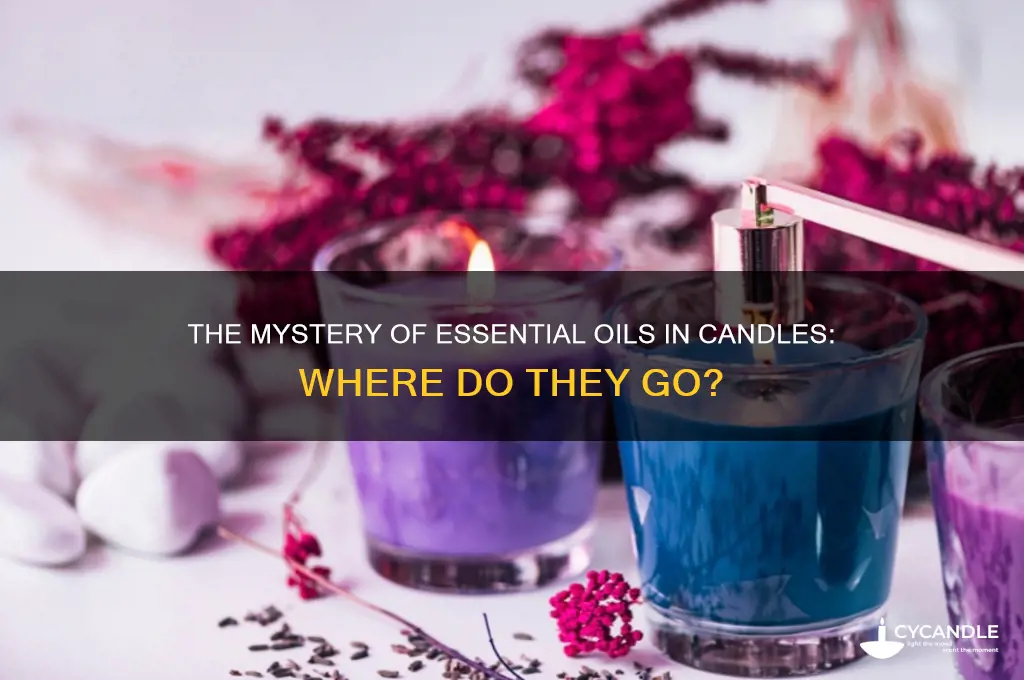 when happens to essential oils that are in candles